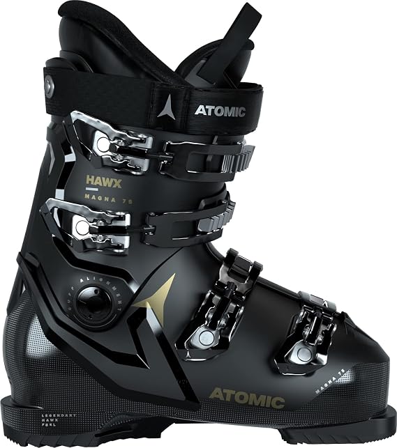Atomic HAWX Magna 75 Women's Ski Boots | GripWalk, 102mm Last, High Volume, Medium Flex, Heat Moldable Liner