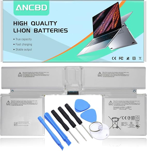 G3HTA024H Keyboard Battery for Microsoft Surface Book 1 Model 1703 1704 | 1705 13.5-inch G3HTA023H G3HTA021H G3HTA048H 7.5V 51Wh/6800mAh (Not Fits for Book 1 Screen)