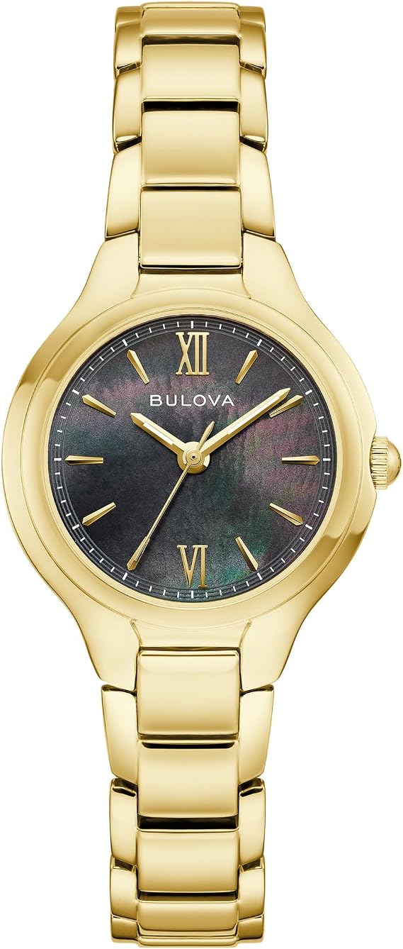 Bulova Ladies 3-Hand Quartz Classic, Stainless Steel Case, 28mm