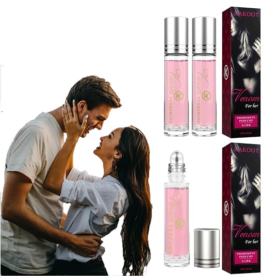 pheromones perfumes for women, Phero Roll-On Perfume, best fragrances Phero Oil for Women to Attract Men, Perfume con feromonas para mujeresPack of 3