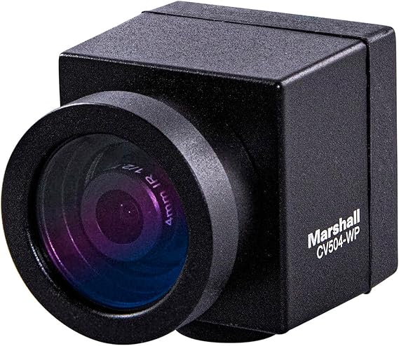 Marshall Electronics CV504-WP 2.2MP Full HD All-Weather 3G-SDI POV Camera with Interchangeable 4mm Lens