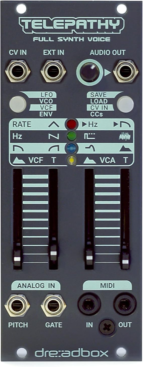 Dreadbox Telepathy Full Synth Voice Analog Synthesizer Eurorack Module