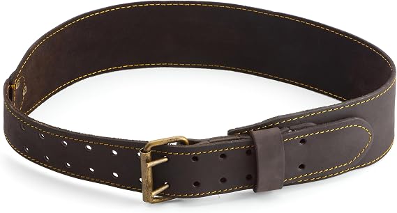 OX 3 Inch Leather Tool Belt for Tool Pouch Bags - Small/Medium