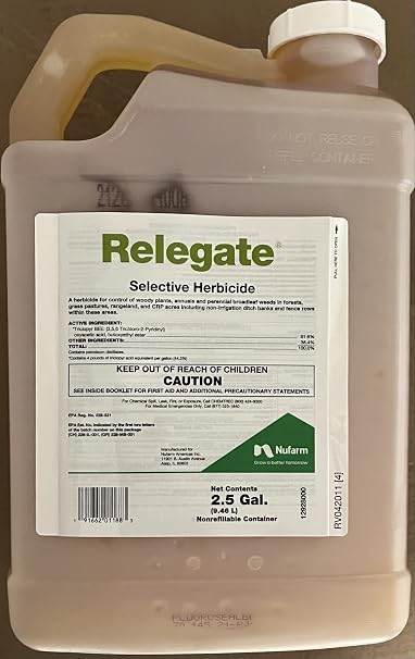 Relegate Herbicide - 2.5 Gallons (Same AI as Garlon, Remedy Ultra, Triclopyr)