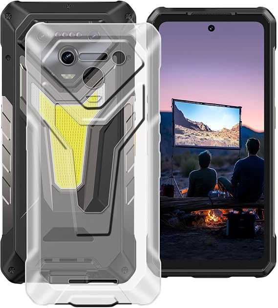 Case for Ulefone Armor 34 Pro (6.95 inches), Ultra-Thin Transparent Anti-Scratch Soft TPU Bumper Silicone Case Cover for Ulefone Armor 34 Pro - Transparent