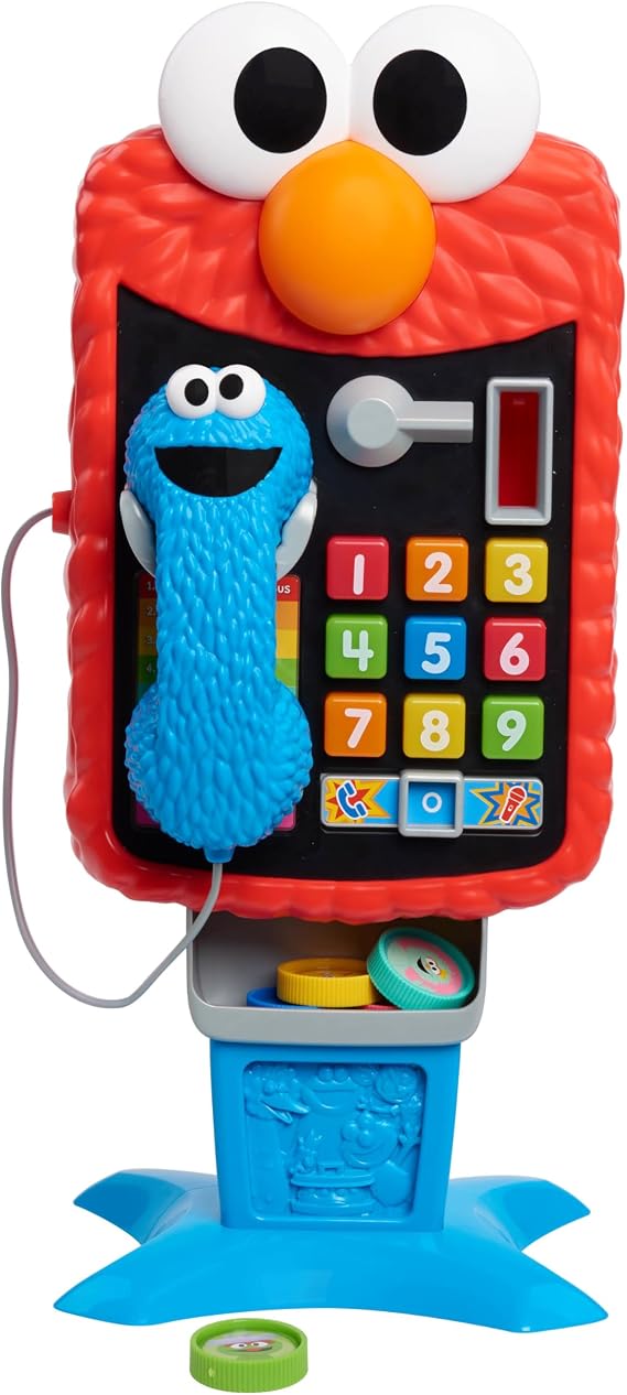 Sesame Street Elmos Sing & Learn Playphone | 17.5 Inch, Learning and Education