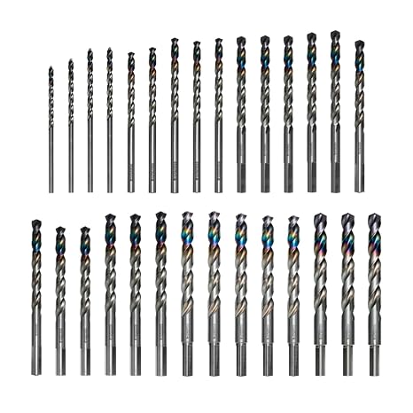 Diablo Metal Demon Drill Bit Set - 130 Hybrid Split Point Tip, 29-Piece