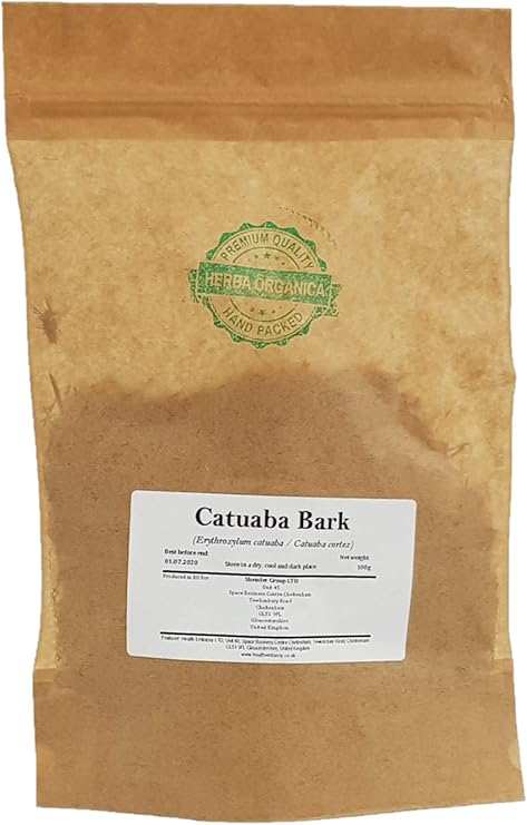 Herba Organica Catuaba Bark - Erythroxylum Catuaba - Herbal Tea (100g)
