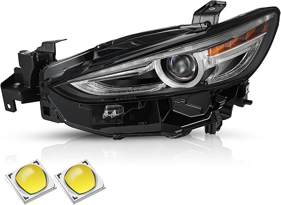 TUSDAR FULL LED Headlight Assembly Replacement for 2018-2021 Mazda 6