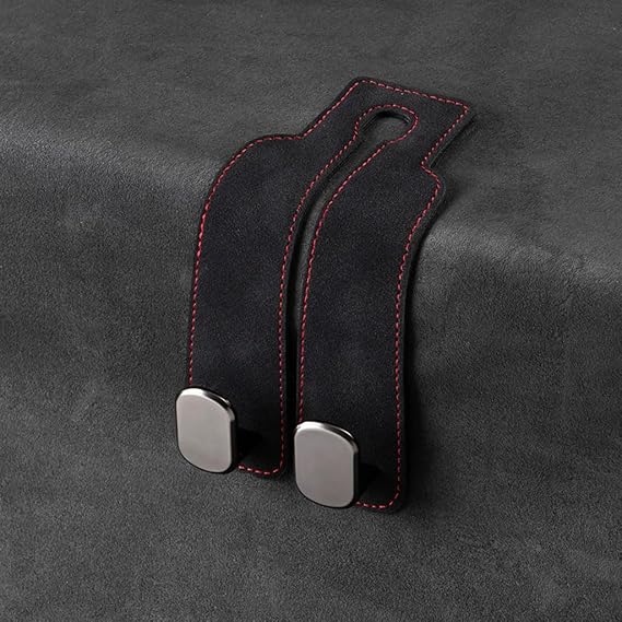 Car Seat Hooks for Suzuki Fronx 2023 2024 2025, Headrest Hooks Car Back Storage Organizer Multifunctional Interior Car Accessories,2pcs Black