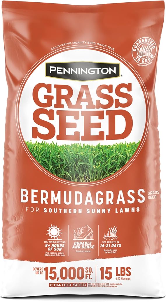 Pennington Bermudagrass Grass Seeds for Lawn, 15 lb