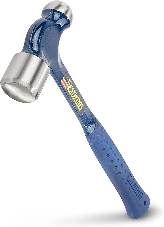 ESTWING Ball Peen Hammer, 32 oz Machinist's Hammer, E3-32BP