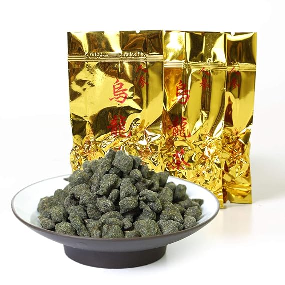 GOARTEA Taiwan Oolong Tea Loose Leaf - Ginseng Oolong Tea Premium 60Pcs 8g Taiwan Tea - Lan Gui Ren Tea Ginseng Tea - High Mountain Ren Shen Oolong Tea