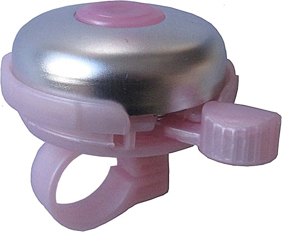 Bicycle Bell Alloy- Pink/Silver