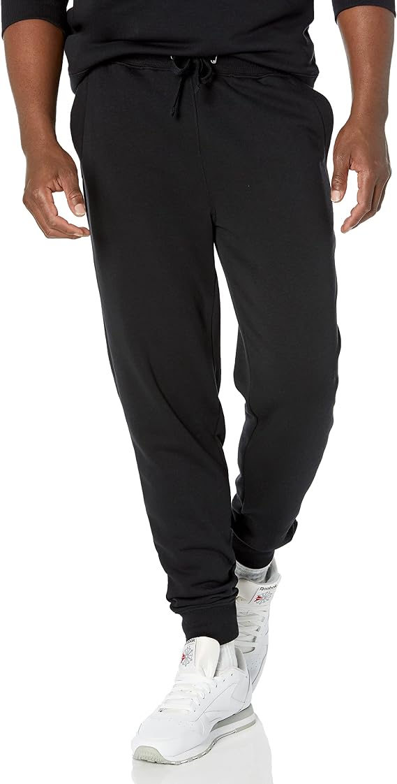 Amazon Essentials Men's Relaxed Fit Jogger Lounge Pants, Lightweight French Terry Loungewear