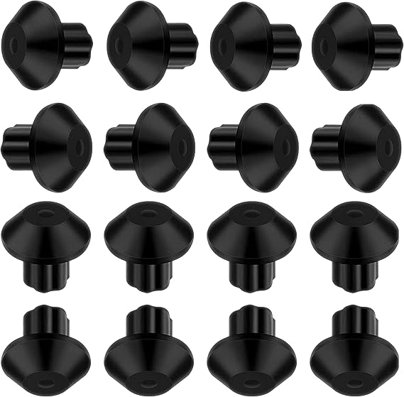 KEWEOTUGO PD040035 WB2K101 Grate Rubber Feet Fits Viking Range with Heat Resistant Material 16 Pack