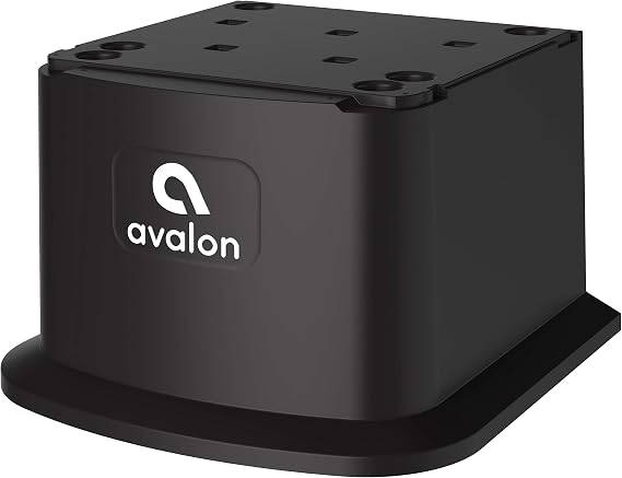 Avalon Water Cooler Dispenser Base, Pedestal Height Extender for Bottom Loading and Bottleless Models, BASE-BLK
