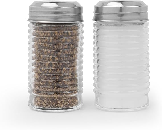 Salter Glass Salt & Pepper Shaker Set (751 CLXR)