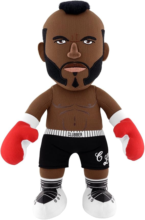 Bleacher Creatures Rocky III Clubber Lang 10" Plush Figure- A Movie Legend for Play or Display