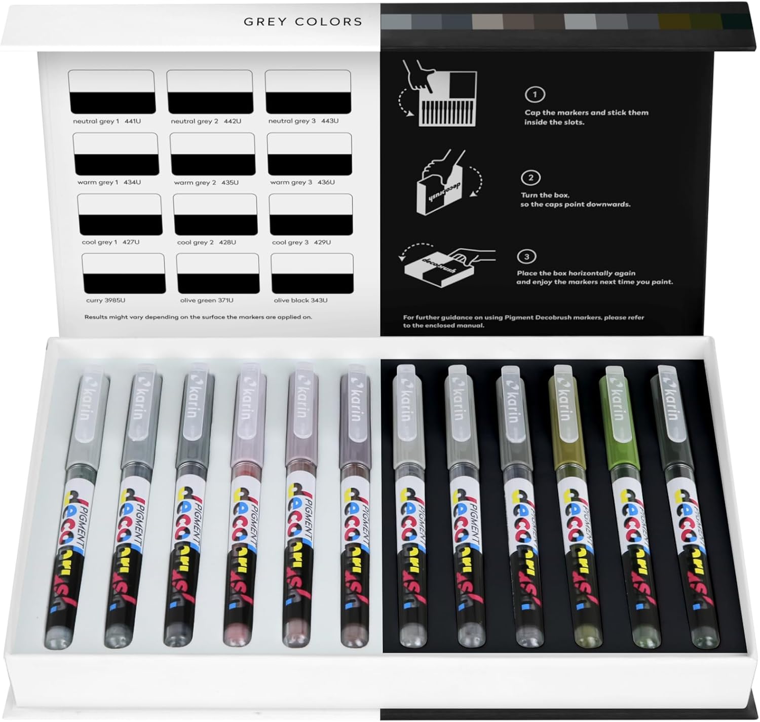 DECOBRUSH Marker Grey