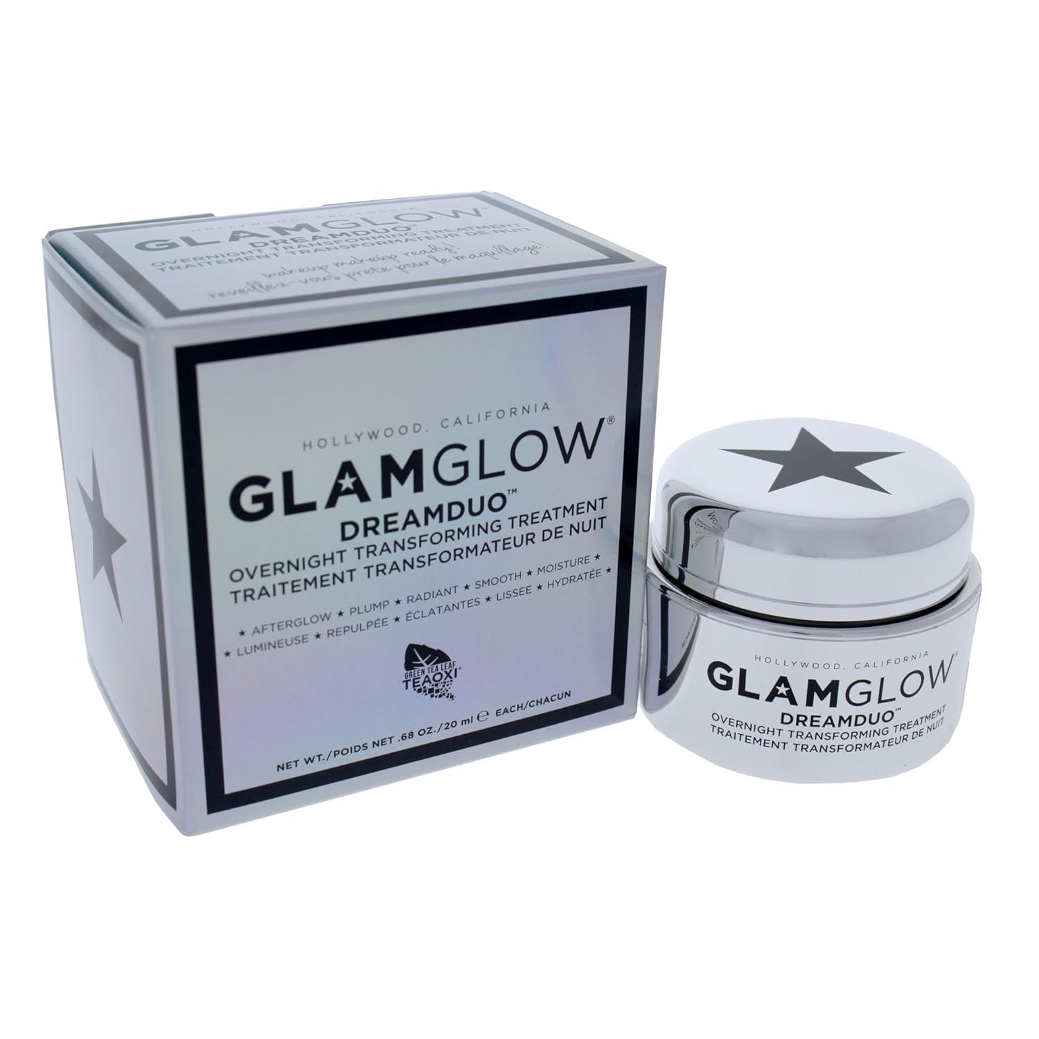 Glamglow Dreamduo Overnight Transforming Treatment for Unisex - 0.68 oz Treatment