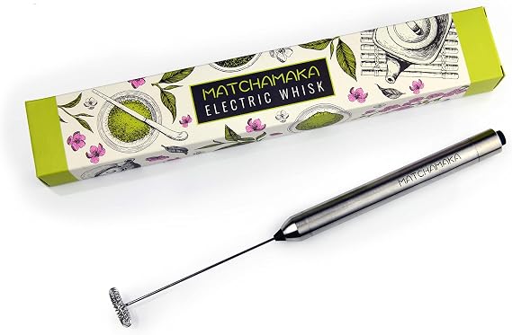 Matcha Whisk Handheld Milk Frother Matcha Electric Whisk Matcha Whisk - Matcha frother Milk frother Handheld Frother for Coffee Drink Mixer - Mini Whisk - Matcha - Hot Chocolate