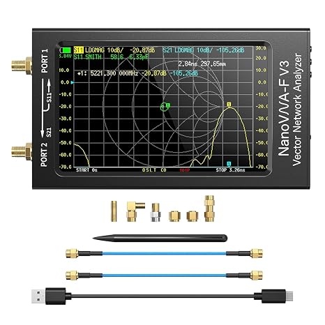 SEESII NanoVNA-F V3 Vector Network Analyzer 1MHz-6GHz