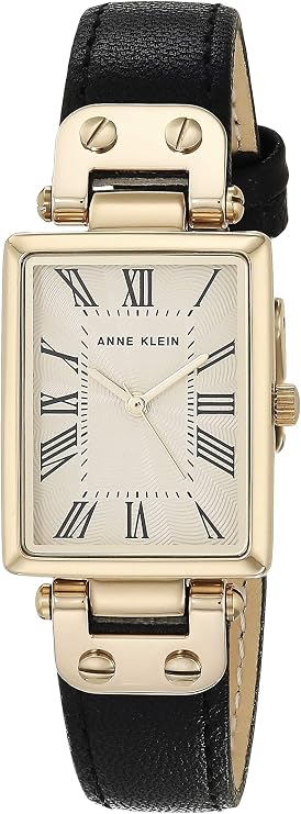 Anne Klein Women's Leather Strap Watch AK/3752