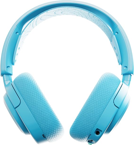 SteelSeries Arctis Nova 3P Wireless Aqua Gaming Kulaklık - Mobil Uygulama ile Kontrol - 40 Saat Pil Ömrü PS5, PS4, PC, Switch, Mobil Uyumlu