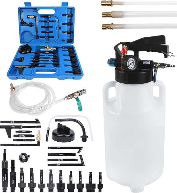 PLAYOCCAR 8L ATF Pump Filler Kit 26PCS Adapters
