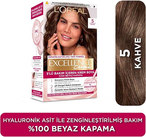 L’Oréal Paris Excellence Creme Saç Boyası - 5 Kahve