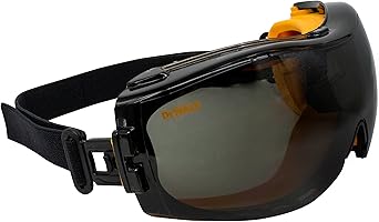 Dewalt Concealer Clear Anti Fog Dual Mold Safety Goggle Dpg82 Unisex Adult Tinted Anti Fog Adjustable Polycarbonate Full Rim