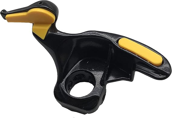 Tire Changer Duckhead, Tire Machine Mount Demount Head, Metal Duck Head Wheel Tyre Repair Tool, Cast Steel, Electrophoretic Coating, Straight Hole 115 | 1.18 (30 mm), Pack of 1