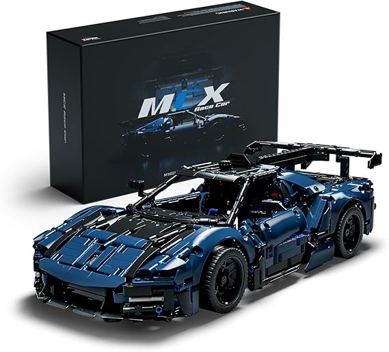 Nifeliz MCX Race Car Building Set, NF10321 | 1/12 Scale Collectible Sports Car Model for Adults, Ideal Gift for Race Lovers, 1,726 PCS