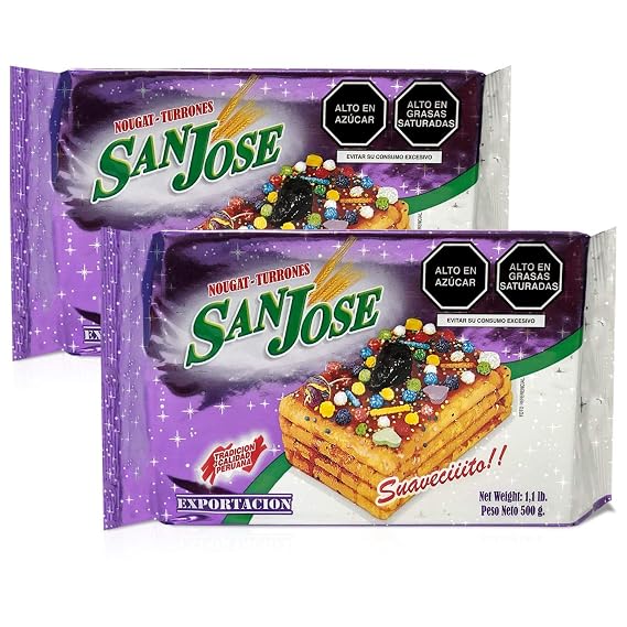 Moptrek se Turron de Dona Pepa Peruano 500 gr | Peruvian Nougat (1.1 lbs) 2 Pack