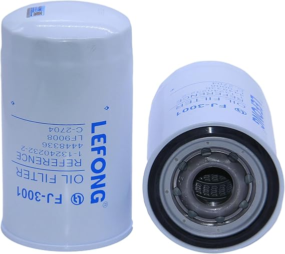 FJ-3001 Oil Filter Fits John Deere 135C 135CRTS 180CW 210CW 1PC | Replaces 4484495, P550596, B7217, B222100000494, AT308576; Fits 225CLC 225CLCRTS 225DLC 450DLC 600CLC 800C 850DLC Excavator
