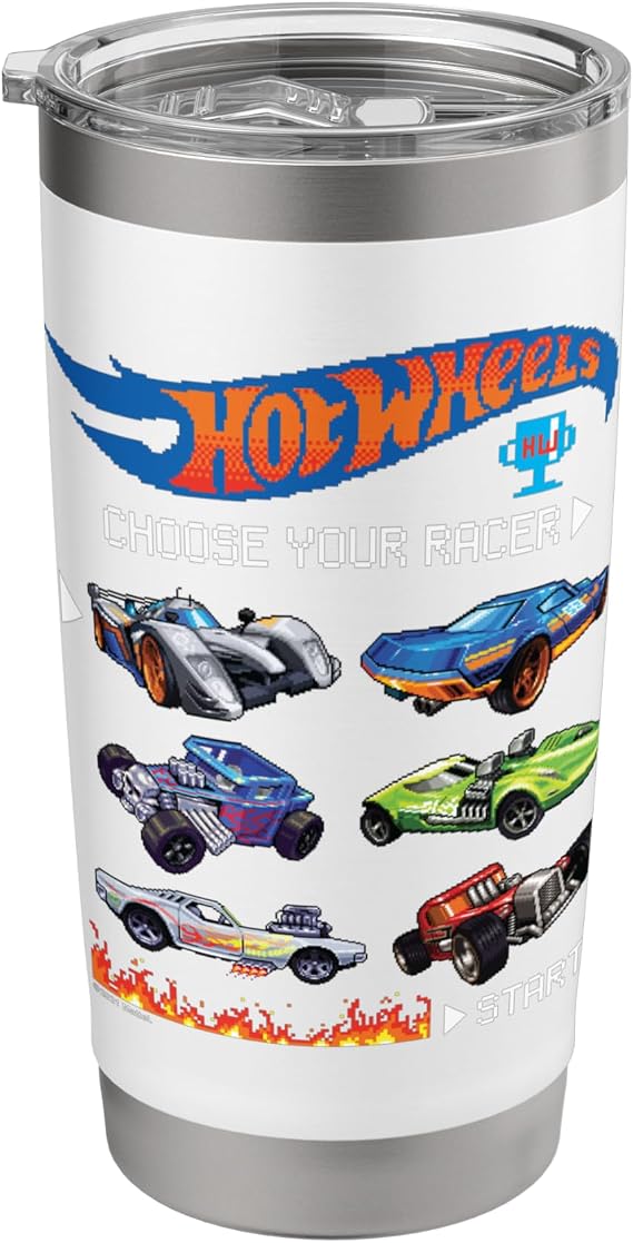 Hot Wheels - Choose Your Racer Stainless Steel Insulated Tumbler