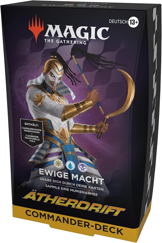 Magic: The Gathering Aetherdrift Commander Deck - Eternal Power (German Version)