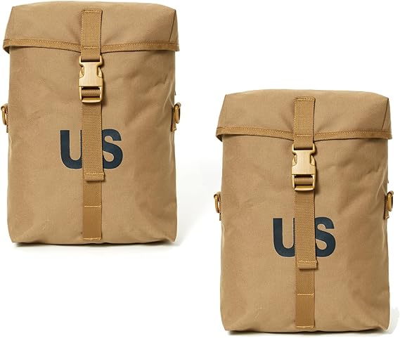 MT 2Pcs US Military MOLLE Sustainment Pouch, Army Utility Pouch