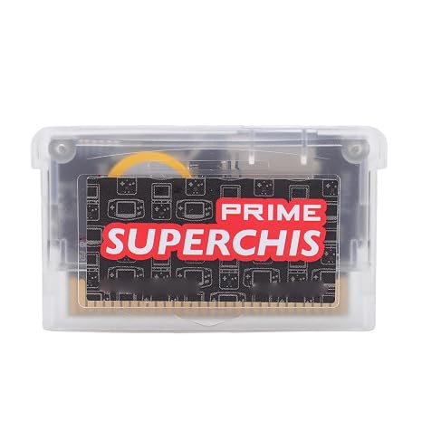 Gugxiom Rewritable Flash Cartridge for GBA, DS, GBA SP, GB Player Accessories, 1Gbit NOR Flash, 256Mbit SDRAM Game Card with RTC, SuperFW v0.19