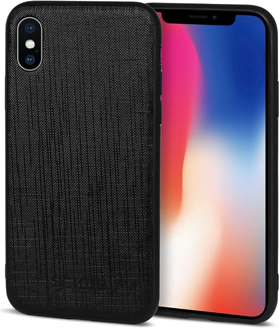 Seidio Executive Cell Phone Case for Apple iPhone X - Black