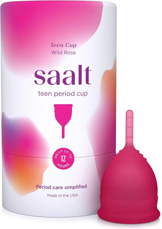 Saalt Teen Menstrual Cup, Reusable Period Cup