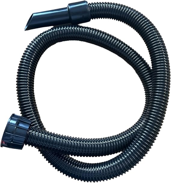QUAILITAS Replacement Vacuum Hose [Black] – Spare Vacuum Hose for Henry Hetty Hoover with 2.5 Metre Pipe Attachments, 32 mm Fitting, Spare Parts Cleaning Adaptor Tool – Vacuum Accessories
