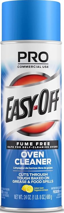 Easy Off Professional Fume Free Max Oven Cleaner, Lemon 24 Ounce (Pack of 1)