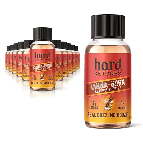 Hard Ketones Straight-Up Cinna-Burn | 12 Pack
