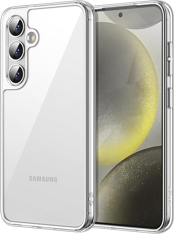JETech Case for Samsung Galaxy S24, Anti-Yellowing, Clear