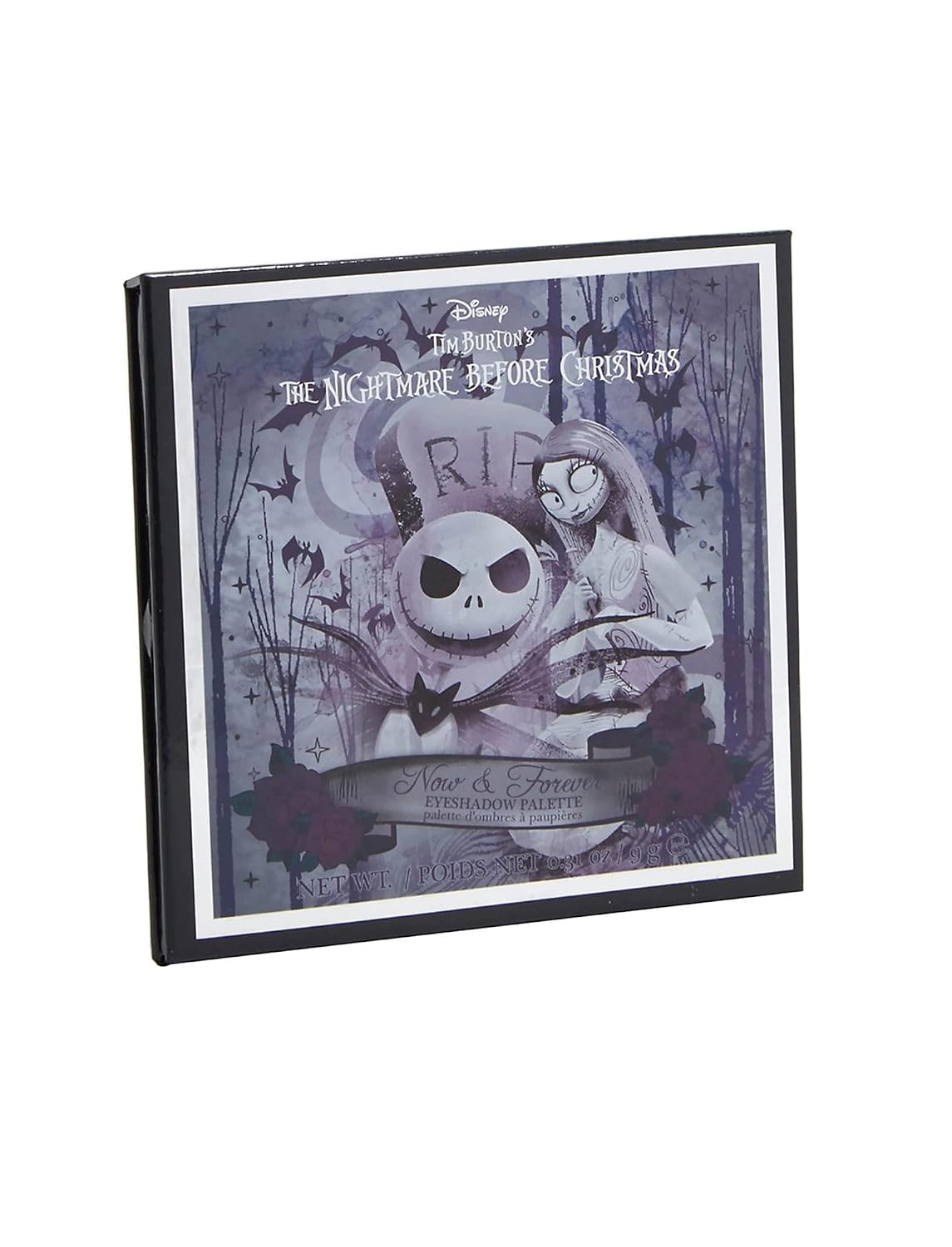 Nightmare Before Christmas Disney The Nightmare Before Christmas Jack & Sally 9 Shade Eyeshadow Palette, 10886755, 1 Count Pack of 1