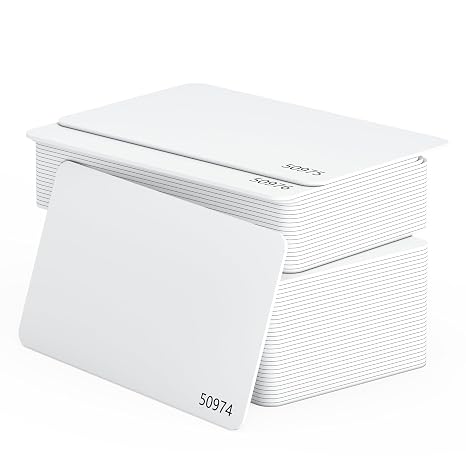 10pcs-26 Bit Proximity Clamshell Weigand Prox Swipe Cards 0.8 mm Thickness Compatable with ISOProx 1386 1326 H10301 Format Readers and Systems. Works with The Many of Access Control Systems