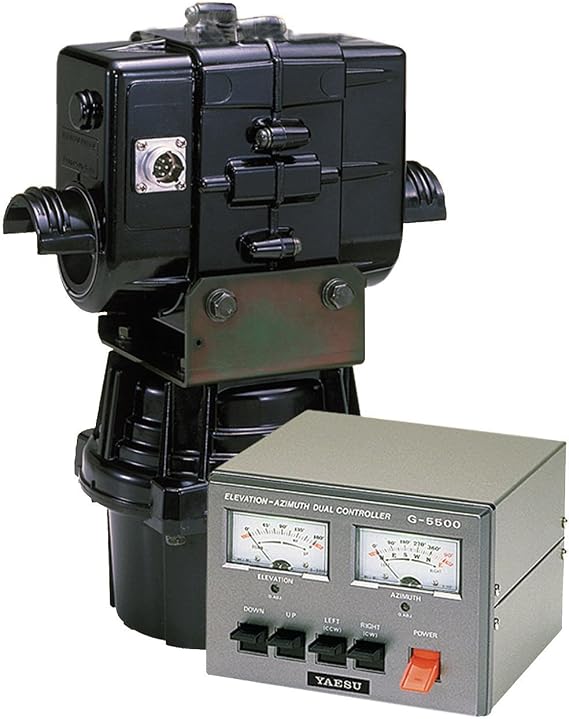 Yaesu G-5500 Azimuth-Elevation Rotator, Wired for Sattelites, 117V, or 220V