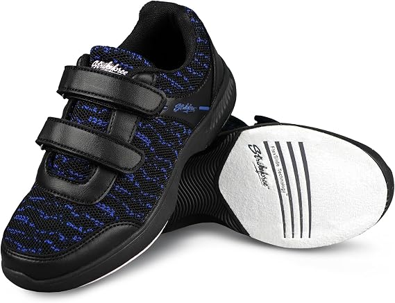 KR Strikeforce Flyer Mesh Youth Athletic Bowling Shoe with Fixed Slide Pad on Both Shoes for Left or Right Handed